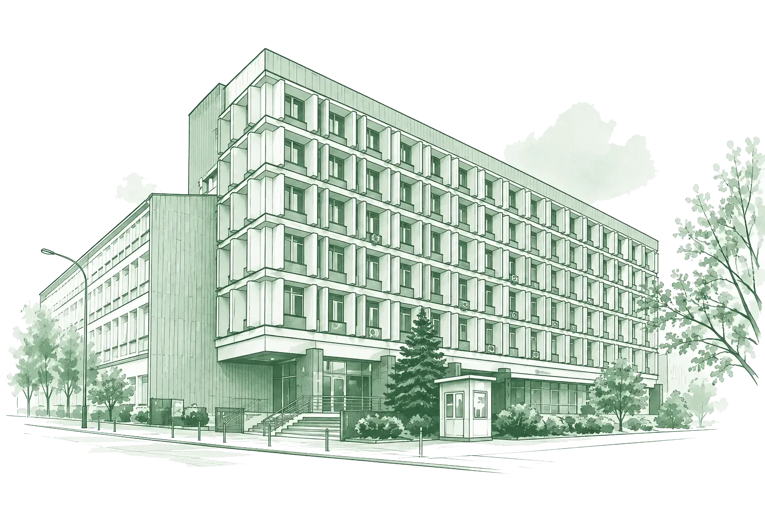Budynek przychodni